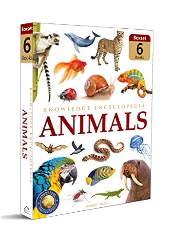 Animals: Collection of 6 Books: Knowledge Encyclopedia For Children (Box Set)