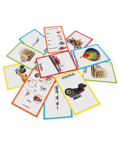 My First Flash Cards Transport : 30 Early Learning Flash Cards For Kids