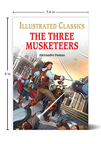 The Three Musketeers: illustrated Abridged Children Classics English Novel with Review Questions (Illustrated Classics)