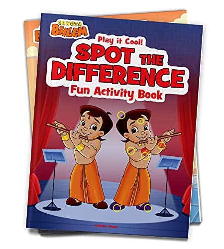 Chhota Bheem - Play It Cool! Spot The Difference : Fun Activity Book