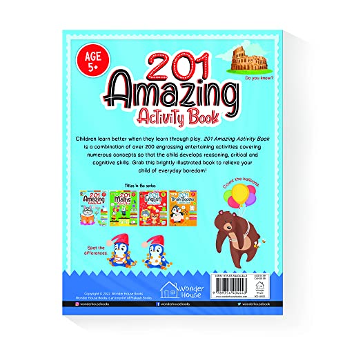 201 Amazing Activity Book: Fun Activities and Puzzles