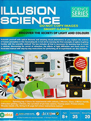 ekta illusion science discover the secrets of light and colours- Multi color