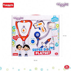 Funskool Super Doctor Playset Toy – Kids Pretend Play Toys for 3+ Kids Girls, Boys Role Play Toys for Kids – Multicolor