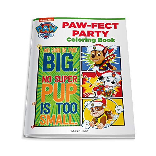 Paw-fect Party: Paw Patrol Coloring Book For Kids
