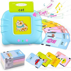 Sakuya Talking Baby Flash Cards | Flash Cards for Kids Talking English Words Flash Cards Preschool Electronic Reading Early Talking Flashcards Toy for Kids