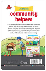 Lift the Flap: Community Helpers: Early Learning Novelty Board Book For Children