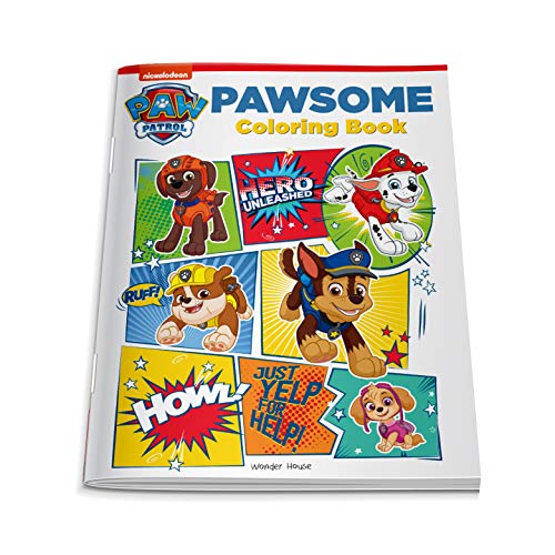 Pawsome: Paw Patrol Coloring Book For Kids