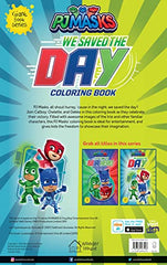 We saved the Day: PJ Masks - Giant Coloring Book For Children