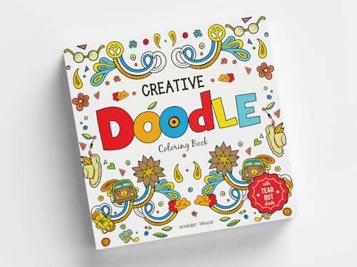 Creative Doodle Coloring Book (Children Coloring Book With Tear Out She)