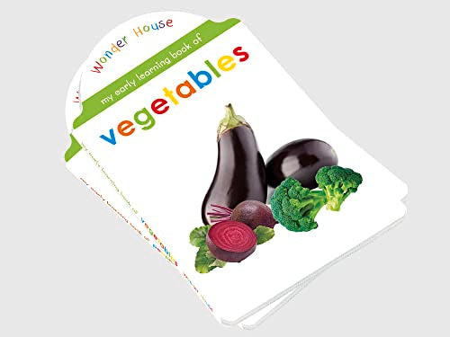 My Early Learning Book Of Vegetables : Attractive Shape Board Books For Kids (My Early Learning Books)