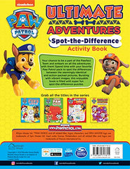 Paw Patrol Ultimate Adventures Spot the difference Activity book