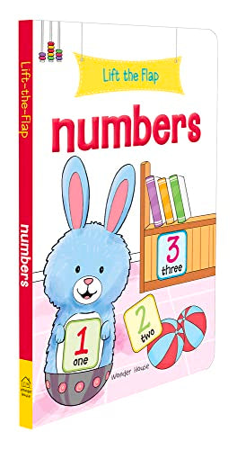 Lift the Flap - Numbers : Early Learning Novelty Board Book For Children [Board book] Wonder House Books