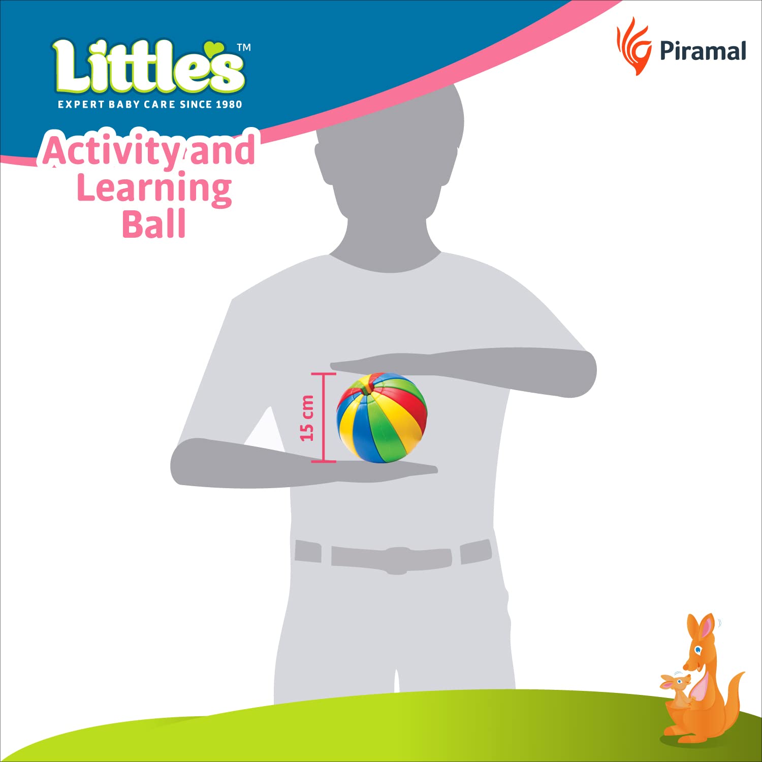 Little's Activity and Learning Ball I Learning Activity Toy I Multicolour I Infant And Preschool Toys