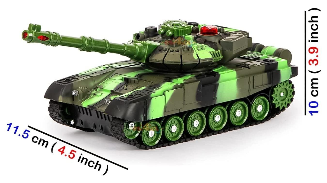 AGBO 1:72 German Tiger I Panzer Tank Remote Control Mini RC Tank with Sound, Rotating Turret and Recoil Action When Cannon Artillery Shoots