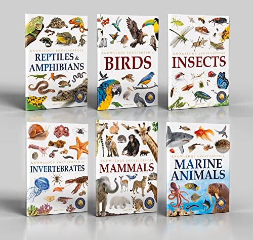 Animals: Collection of 6 Books: Knowledge Encyclopedia For Children (Box Set)