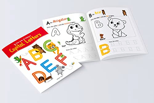 My First Super Boxset of Pencil Control and Patterns: Pack of 4 interactive activity books to practice Patterns, Numbers and Alphabet