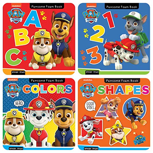 Pawsome Gift Set of Foam Books for Toddlers Paw Patrol Books (Ages 0 to 3 Years)