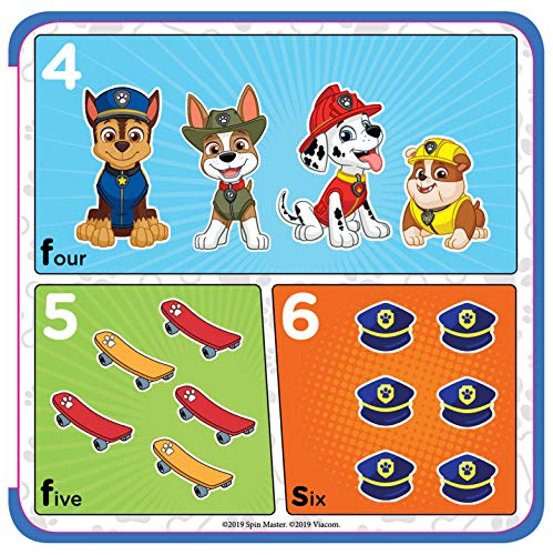 Pawsome 123 Number Foam Books for Toddlers Paw Patrol Books (Ages 0 to 3 Years)