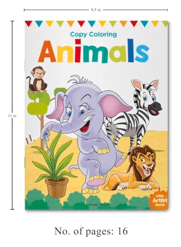 Coloring Books Boxset: Pack of 12 Copy Color Books For Children (Creative Crayons)
