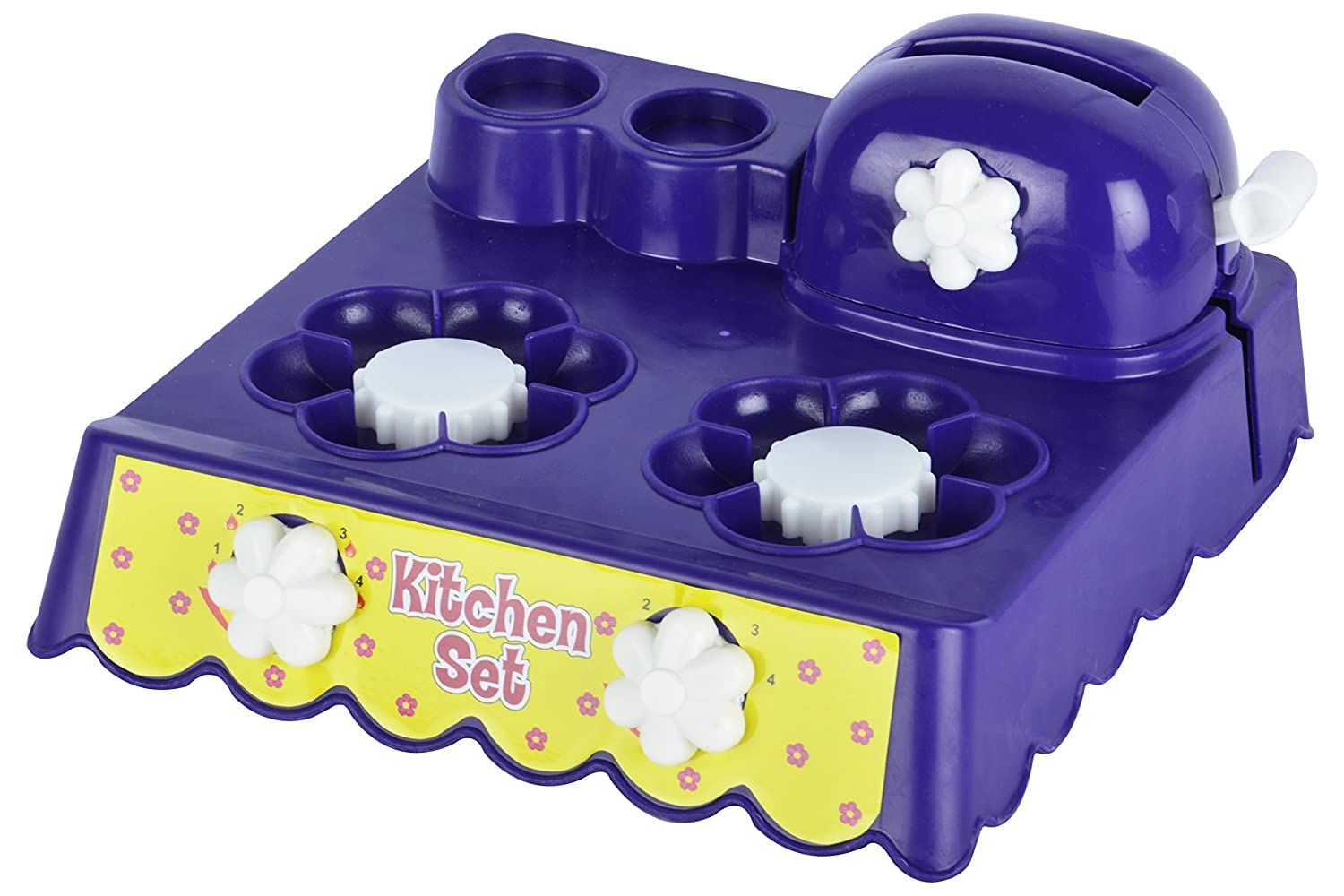 Giggles Funskool Giggles, Kitchen Set, Colourful Pretend And Play Cooking Set, Language And Social Skills,Role Play, 3 Years & Above, Preschool Toys