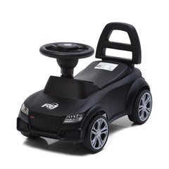 Fun Ride R8 Kids Push Ride On Push Car with Horn,Music, Light, Backrest and Under Seat Storage -1 to 3 Years Universal Wheels, Kids Indoor/Outdoor Toy Car for Boys&Girls- (Upto 20 Kg),Black