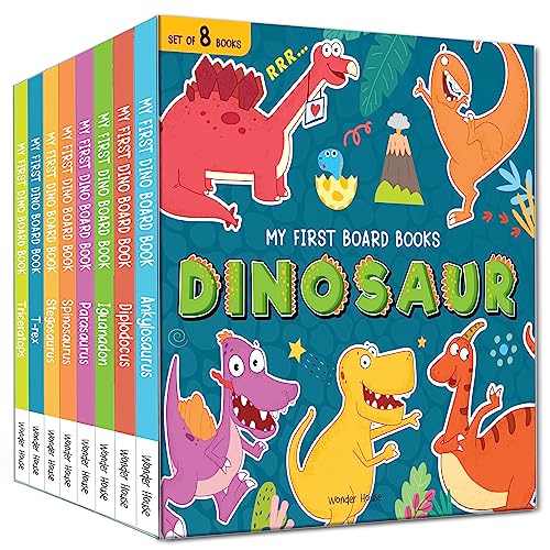 My First Board Books: Dinosaurs: 8 Books Boxed Set (My First Books)