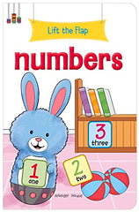 Lift the Flap - Numbers : Early Learning Novelty Board Book For Children [Board book] Wonder House Books