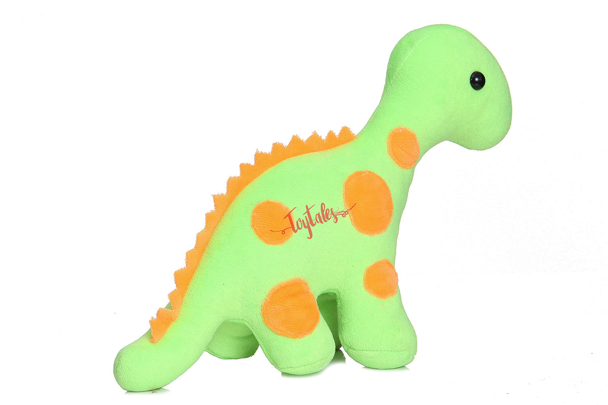 Cute Millo Cuddly Dinosaur, Stuffed Animal Soft Plush Toy for Baby, Snuggle Buddy for Kids Boy & Girl Best Huggable Toys for Babies, Kid Girls and Boys & Toddlers (Green, Mini Dino - 30 Cm)