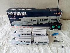 Remote Control Bullet Train Long Bullet Train Metro Train RC Battery Operated Train for Childrens