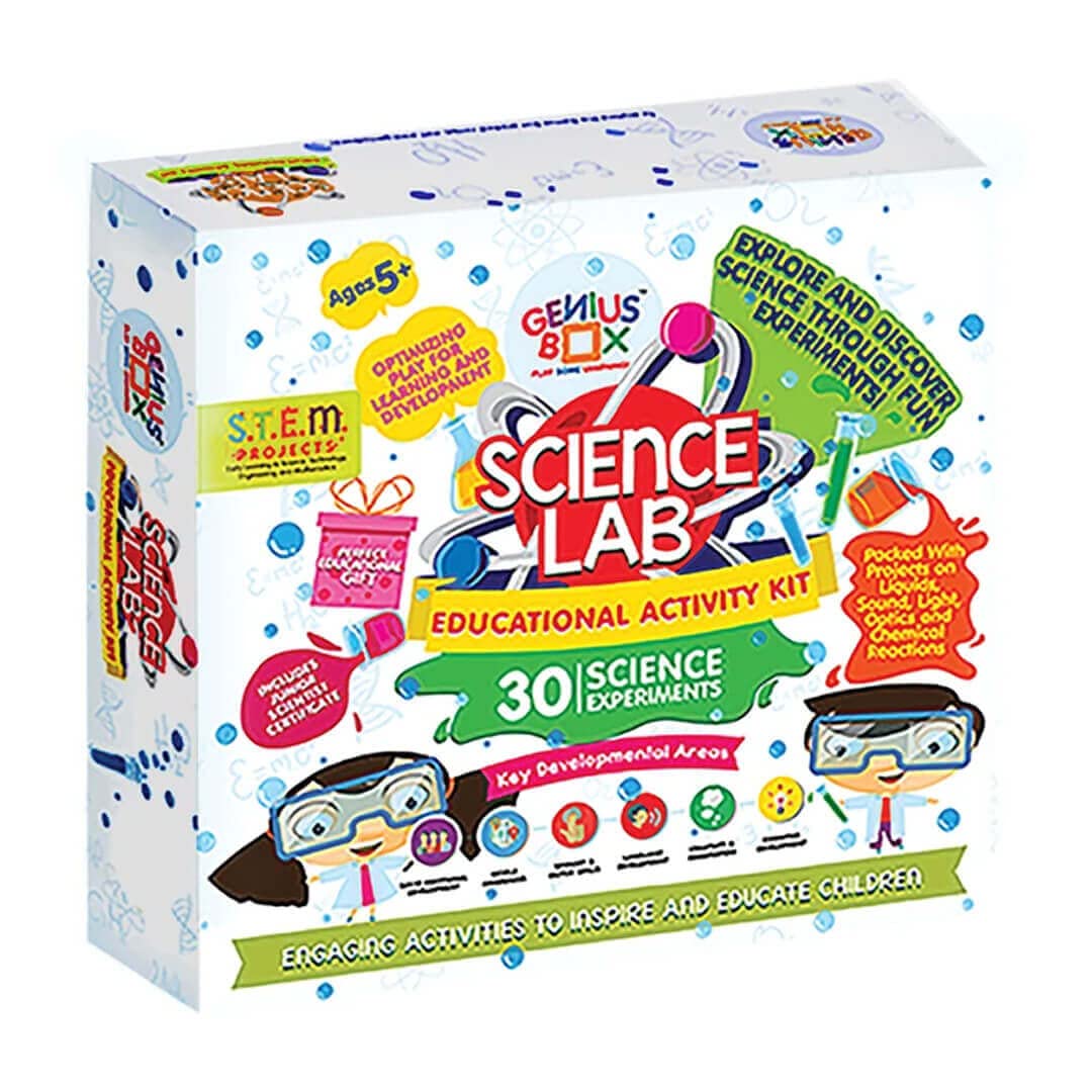 Genius Box - Play Some Learning Educational Toy For 5+ Year Age: Science Lab Diy, Activity Kit, Learning Kit, Educational Kit, Stem Toy
