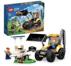 LEGO City Construction Digger 60385 Building Toy Set (148 Pcs),Multicolor