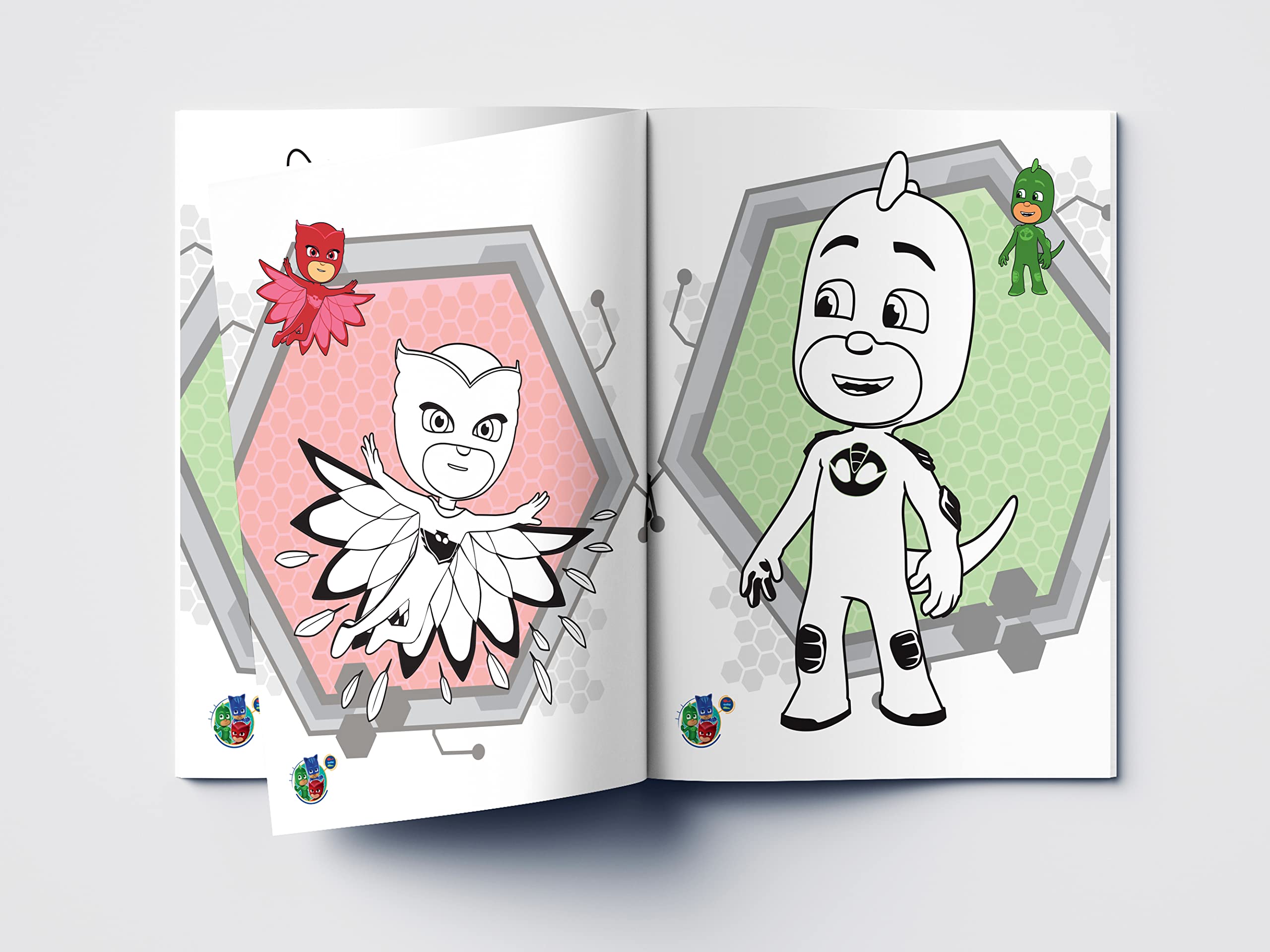 PJ Masks - Ready For Action Coloring Book For Kids