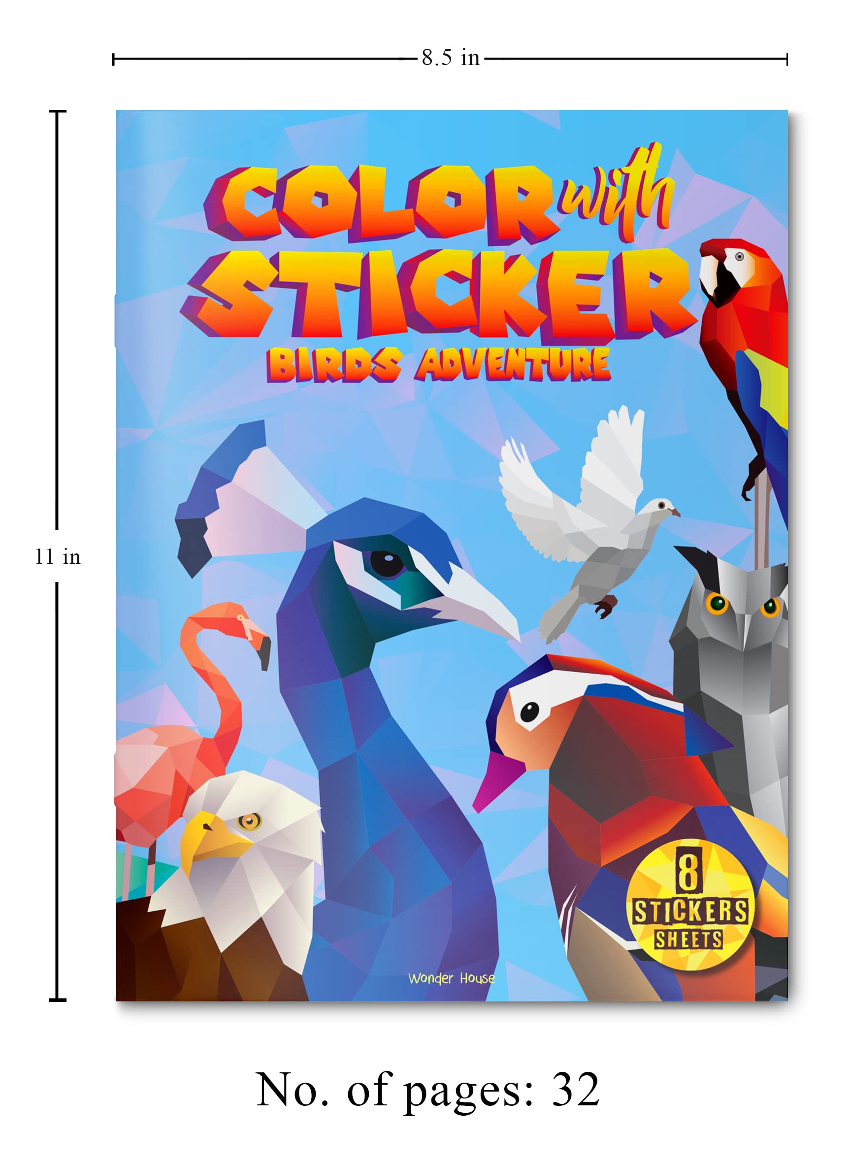 Birds Adventure (Color with Sticker)