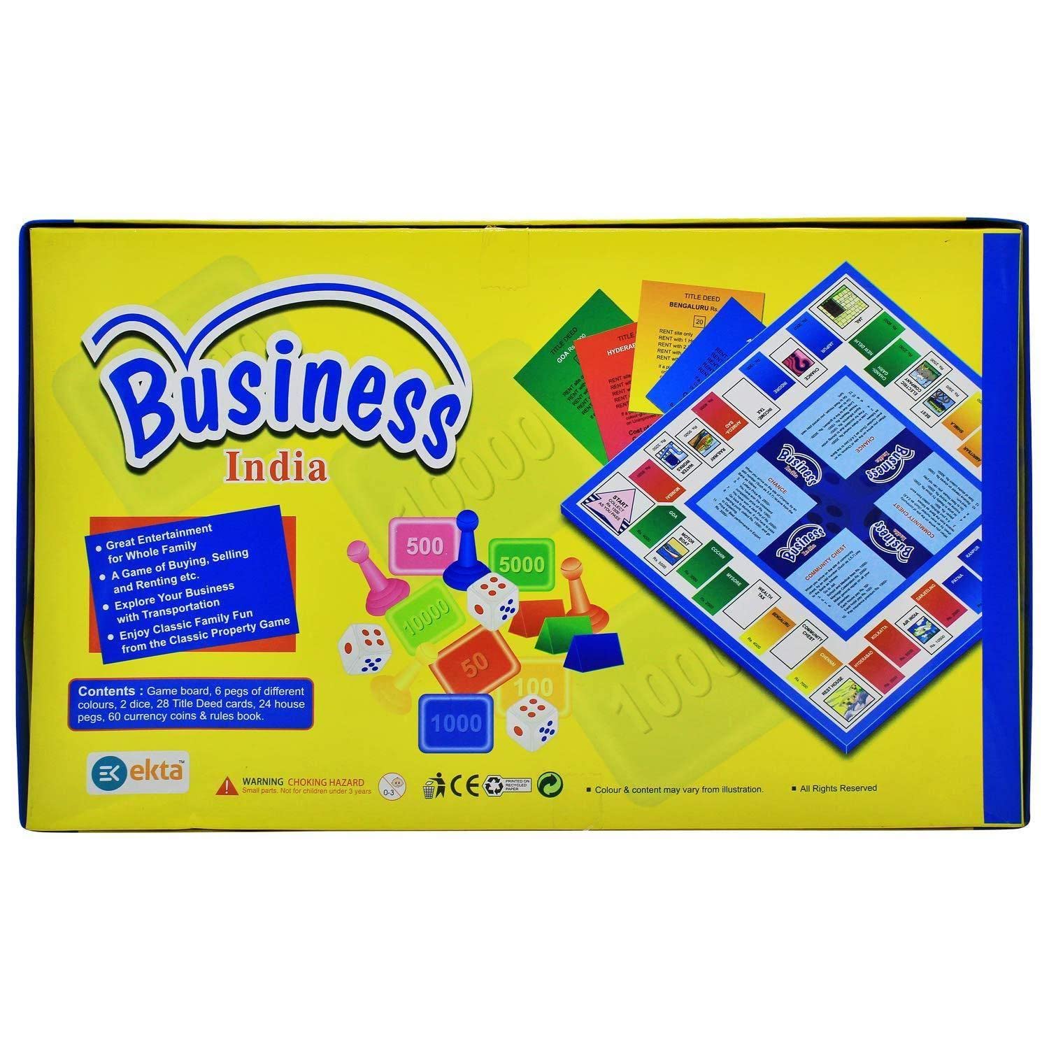 Ekta Business India Family Entertainment Game |Game for Kids Friends Family | Learning Activity Game