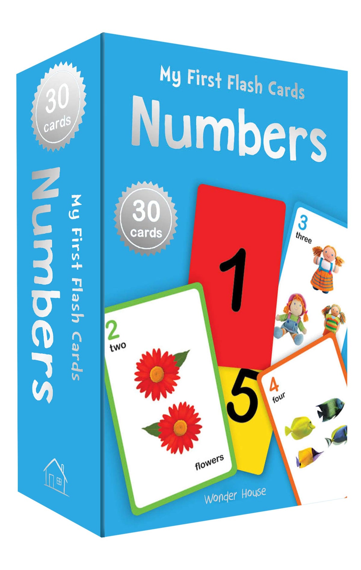 My First Flash Cards Numbers: 30 Early Learning Flash Cards For Kids