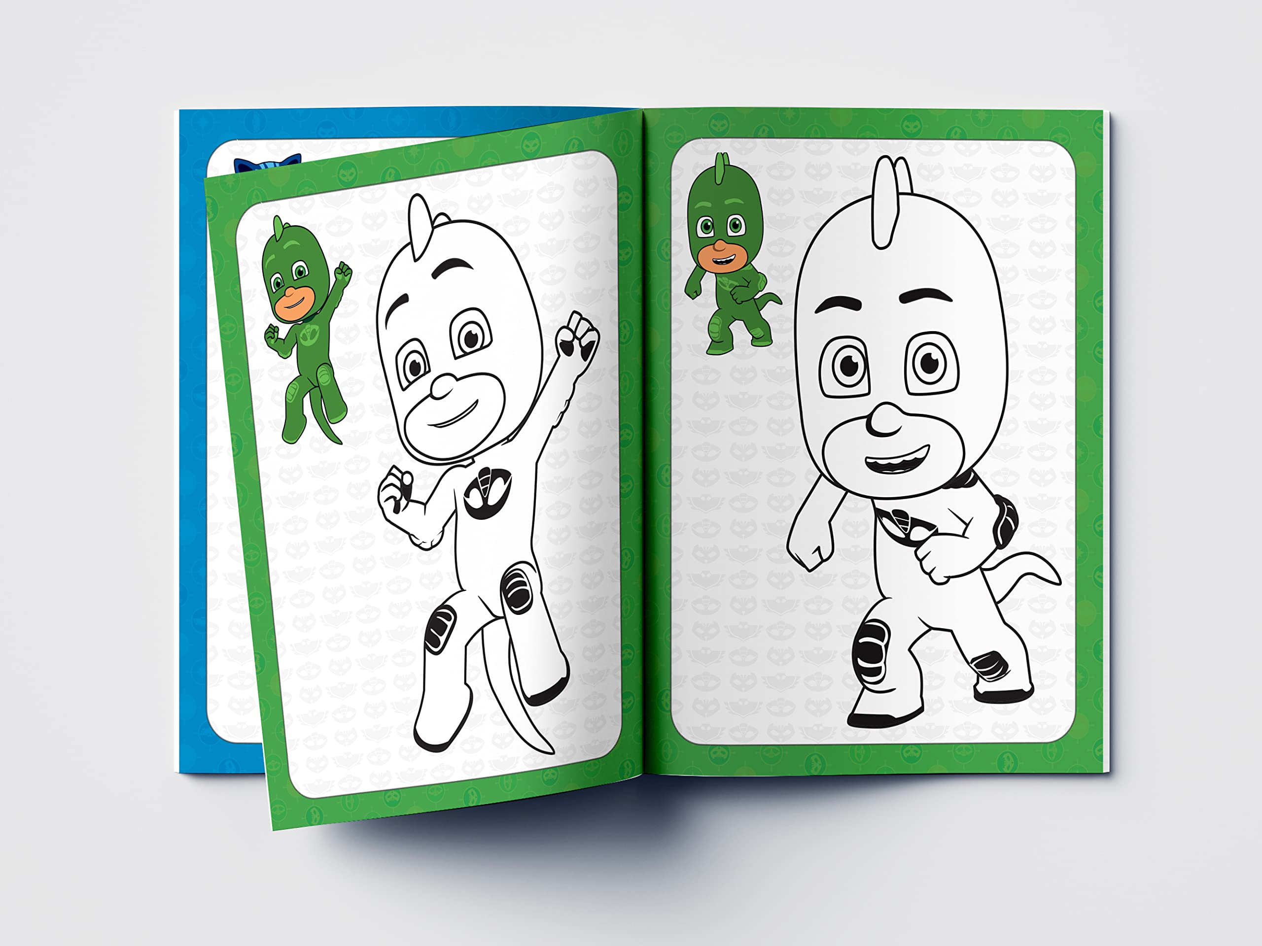 PJ Masks To The Rescue Coloring Book For Kids