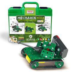Mechanix Battle Station-2 Smart Bag Building and Construction Set War Themed Building Blocks for Boys and Girls Age 8+ (Special Edition)