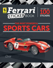 Ferrari Sticker Book For Kids-The Most Powerful Sports Cars