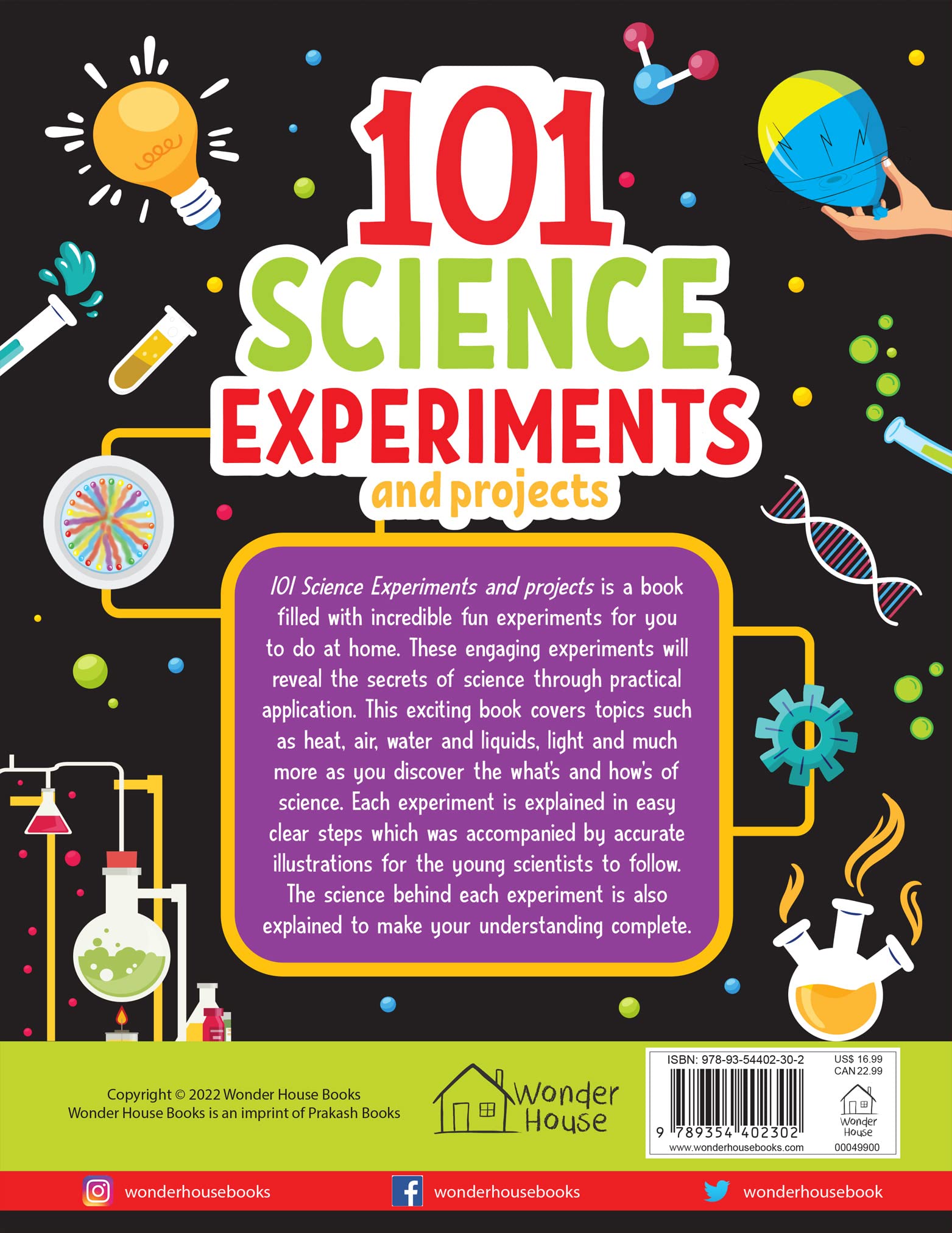 101 Science Experiments and Projects For Children (101 Fun Activities)
