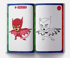 Its Time to be a Hero: PJ Masks - Giant Coloring Book For Childre