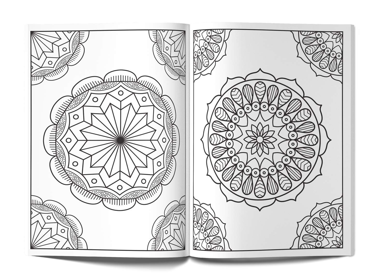 Creative Coloring Mandala For Kids (Coloring Book To Improve Concentration A)