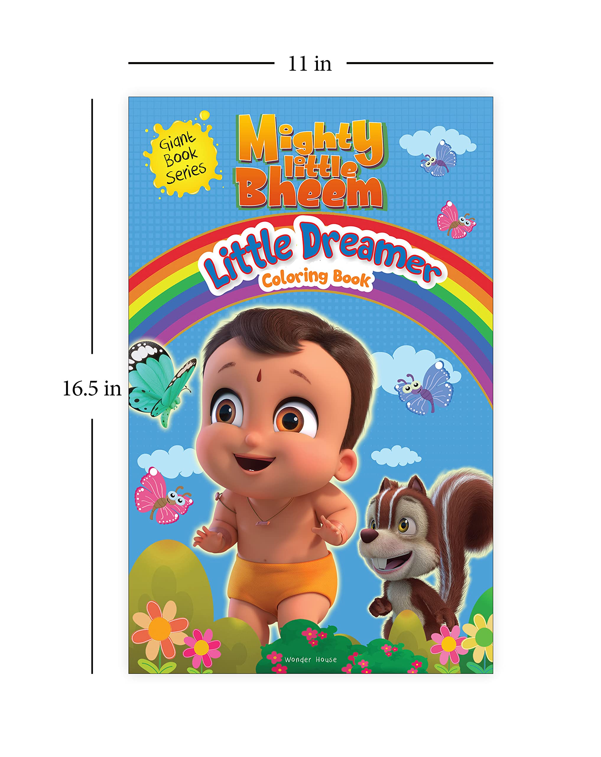 Mighty Little Bheem - Little Dreamer Coloring Book : Giant Book Series