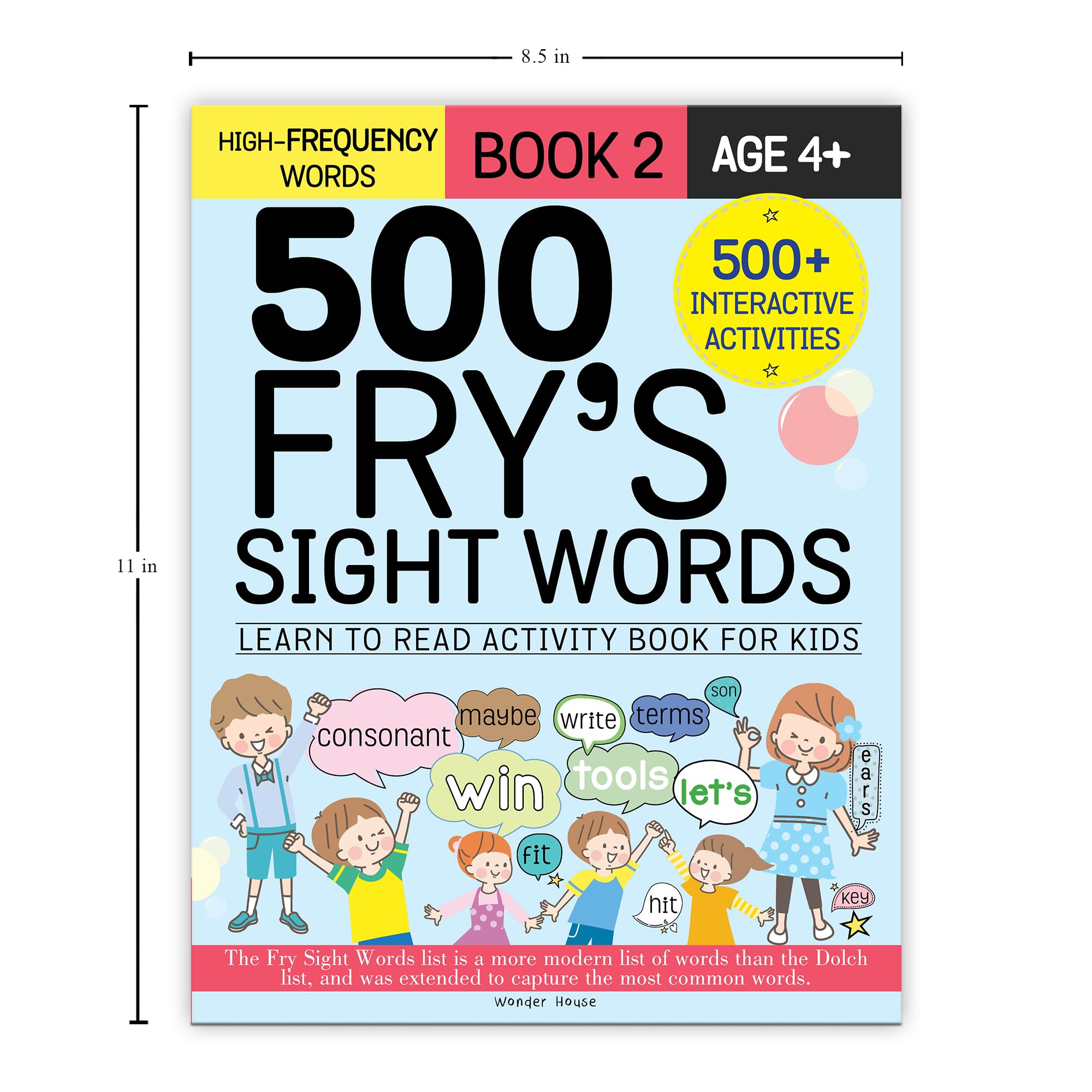 500 Fry’s Sight Words: Book 2