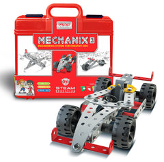 Mechanix-3 Smart Bag DIY STEM Toy, Building Construction Set for Boys and Girls Age 7+ (Special Edition)