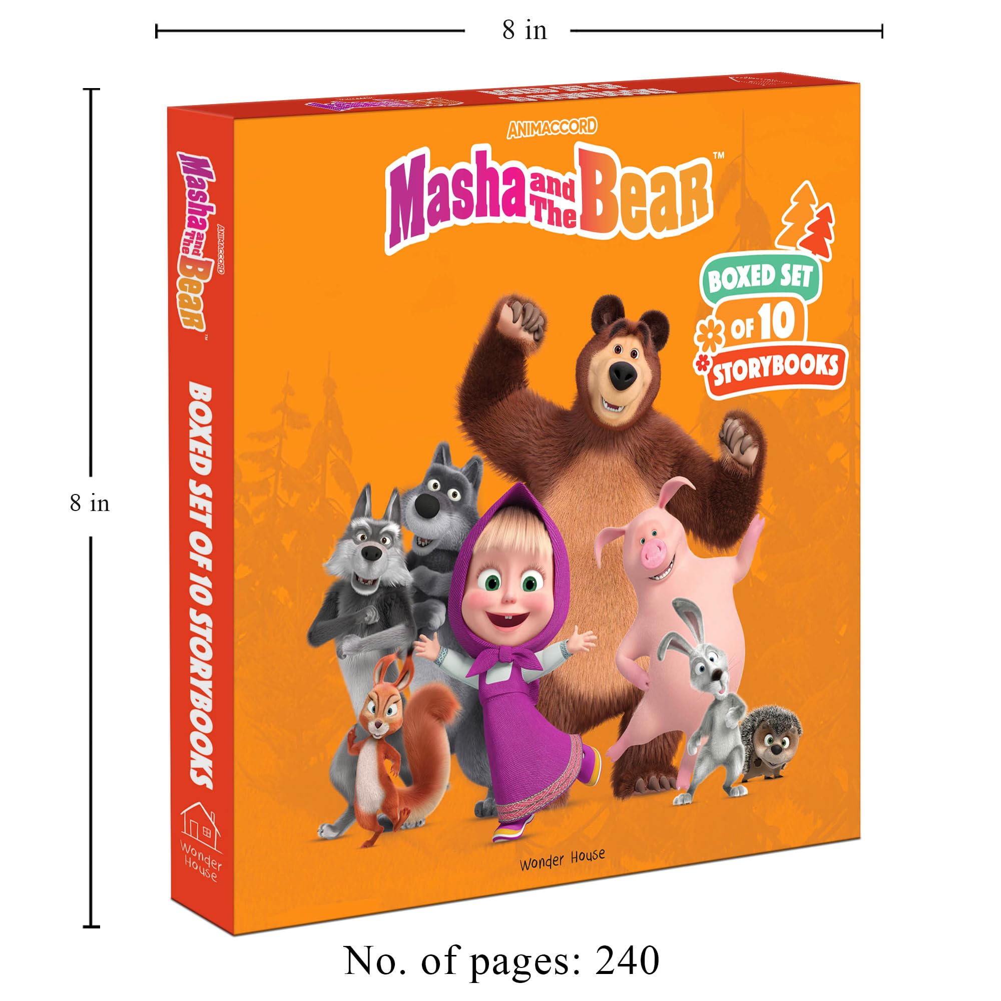 Masha and The Bear Story Books: Boxed Set