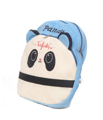 TOYTALES Kids Cute Round Panda Bag |Backpack for Nursery Chlidren, Soft Velvet Cartoon Animal Plush | Mini Travel Bags for Baby Girl & Boy | Ideal for Girls, Boys & Toddlers (2-5 Years)