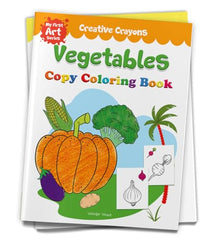 Vegetables: Crayon Copy Colour Books (Creative Crayons)