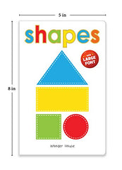 Shapes: Early Learning Board Book With Large Font (Big Board Books Series)
