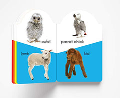 My early learning book of Baby Animals : Attractive Shape Board Books For Kids (My Early Learning Books)
